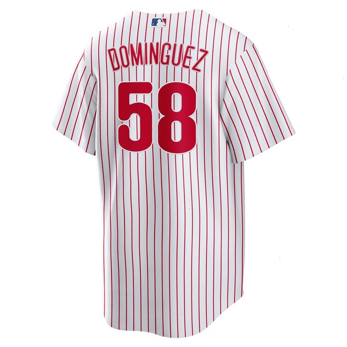 Seranthony Domínguez Philadelphia Phillies Nike Home Replica Player Jersey - White