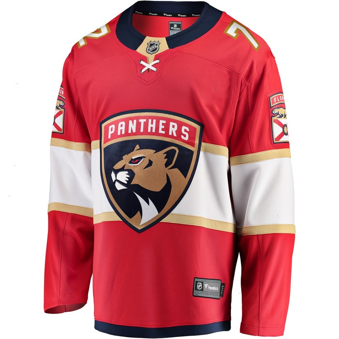 Sergei Bobrovsky Florida Panthers Fanatics Branded Breakaway Player Jersey - Red