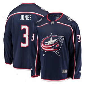 Seth Jones Columbus Blue Jackets Fanatics Branded Breakaway Jersey - Navy