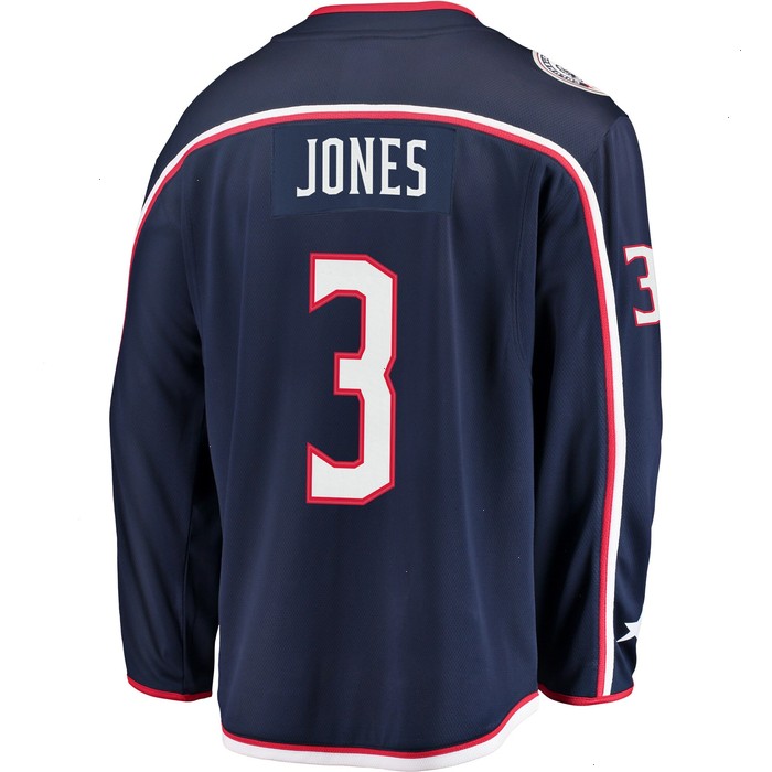 Seth Jones Columbus Blue Jackets Fanatics Branded Youth Breakaway Player Jersey - Navy