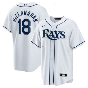 Shane McClanahan Tampa Bay Rays Nike Home Replica Player Jersey - White