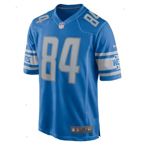 Shane Zylstra Detroit Lions Nike Game Jersey - Blue