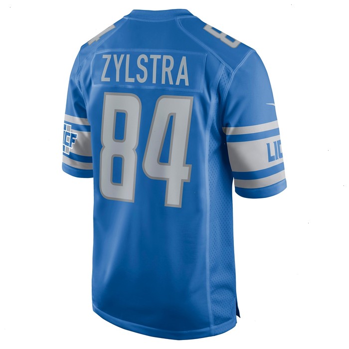 Shane Zylstra Detroit Lions Nike Game Jersey - Blue