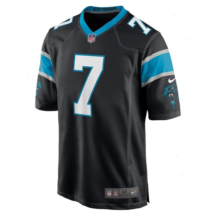 Shaq Thompson Carolina Panthers Nike Player Game Jersey - Black