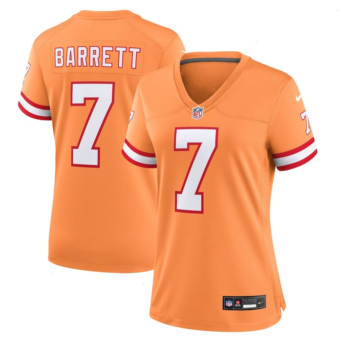 Shaquil Barrett Tampa Bay Buccaneers Nike Women's Throwback Game Jersey - Orange