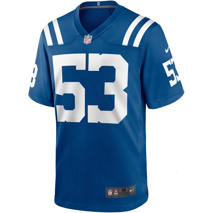 Shaquille Leonard Indianapolis Colts Nike Game Player Jersey - Royal