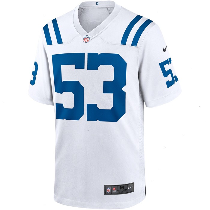 Shaquille Leonard Indianapolis Colts Nike Game Player Jersey - White