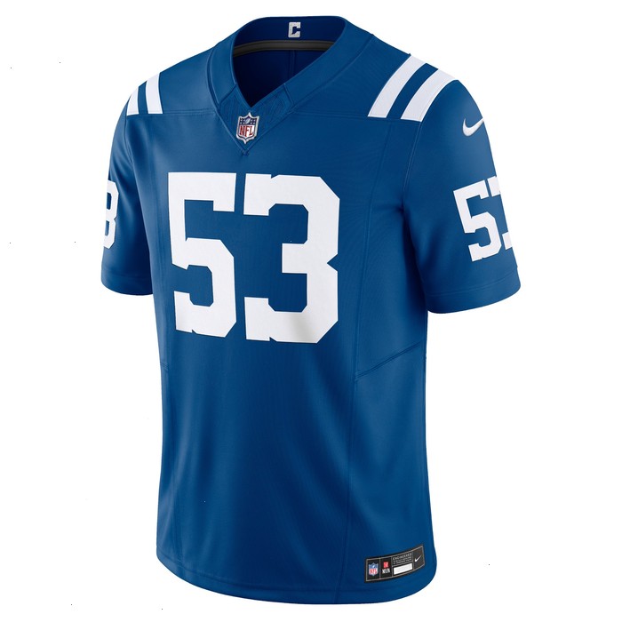 Shaquille Leonard Indianapolis Colts Nike Vapor F.U.S.E. Limited Jersey - Royal