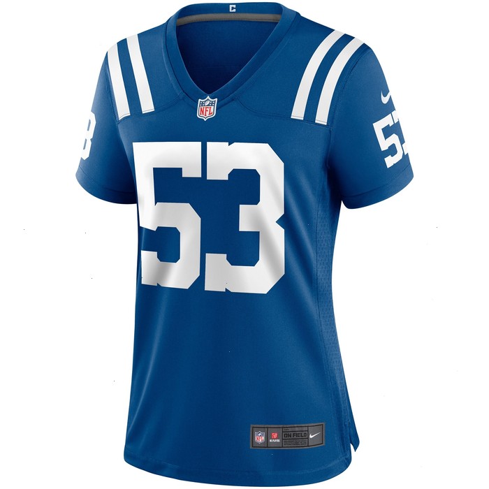 Shaquille Leonard Indianapolis Colts Nike Women's Player Game Jersey - Royal