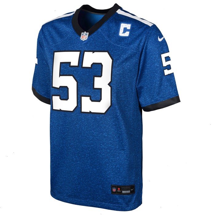 Shaquille Leonard Indianapolis Colts Nike Youth Game Jersey - Blue