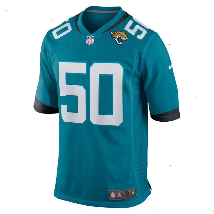 Shaquille Quarterman Jacksonville Jaguars Nike Game Jersey - Teal