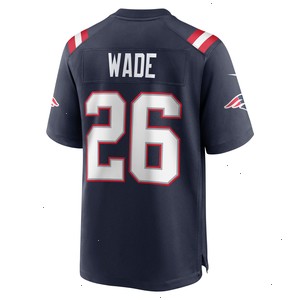 Shaun Wade New England Patriots Nike Game Jersey - Navy