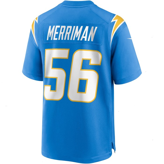 Shawne Merriman Los Angeles Chargers Nike Game Retired Player Jersey - Powder Blue