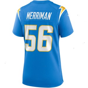 Shawne Merriman Los Angeles Chargers Nike Women's Game Retired Player Jersey - Powder Blue