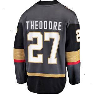 Shea Theodore Vegas Golden Knights Alternate Breakaway Player Jersey - Gray