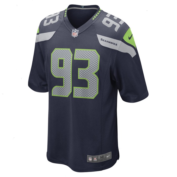 Shelby Harris Seattle Seahawks Nike Game Player Jersey - College Navy