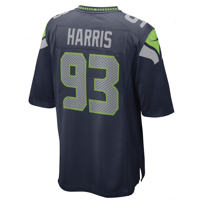 Shelby Harris Seattle Seahawks Nike Game Player Jersey - College Navy