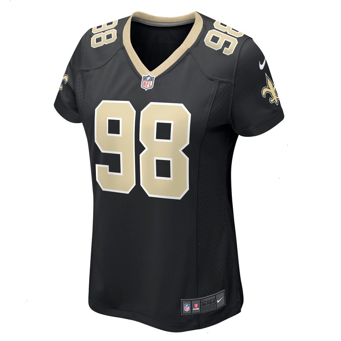 Sheldon Rankins New Orleans Saints Nike Women's Game Jersey - Black