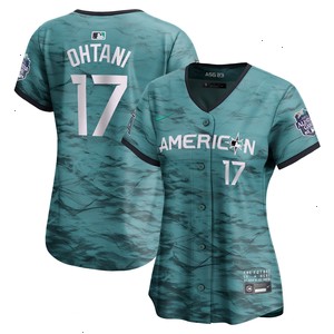 Shohei Ohtani American League Nike Women's 2023 MLB All-Star Game Limited Player Jersey - Teal