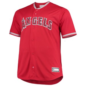 Shohei Ohtani Los Angeles Angels Big & Tall Replica Player Jersey - Red