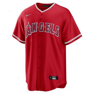 Shohei Ohtani Los Angeles Angels Nike Alternate Replica Player Name Jersey - Red