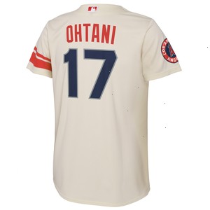 Shohei Ohtani Los Angeles Angels Nike Toddler 2022 City Connect Replica Player Jersey - Cream