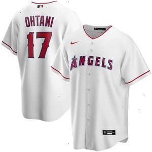 Shohei Ohtani Los Angeles Angels Nike Youth Alternate Replica Player Jersey - White