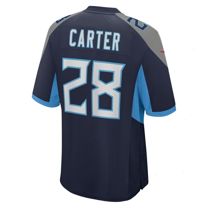 Shyheim Carter Tennessee Titans Nike Team Game Jersey - Navy