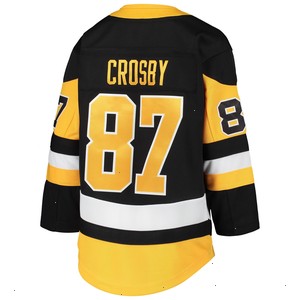 Sidney Crosby Pittsburgh Penguins Youth Premier Player Jersey - Black