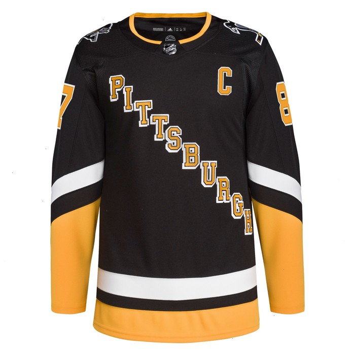 Sidney Crosby Pittsburgh Penguins adidas Alternate Primegreen Authentic Pro Player Jersey - Black