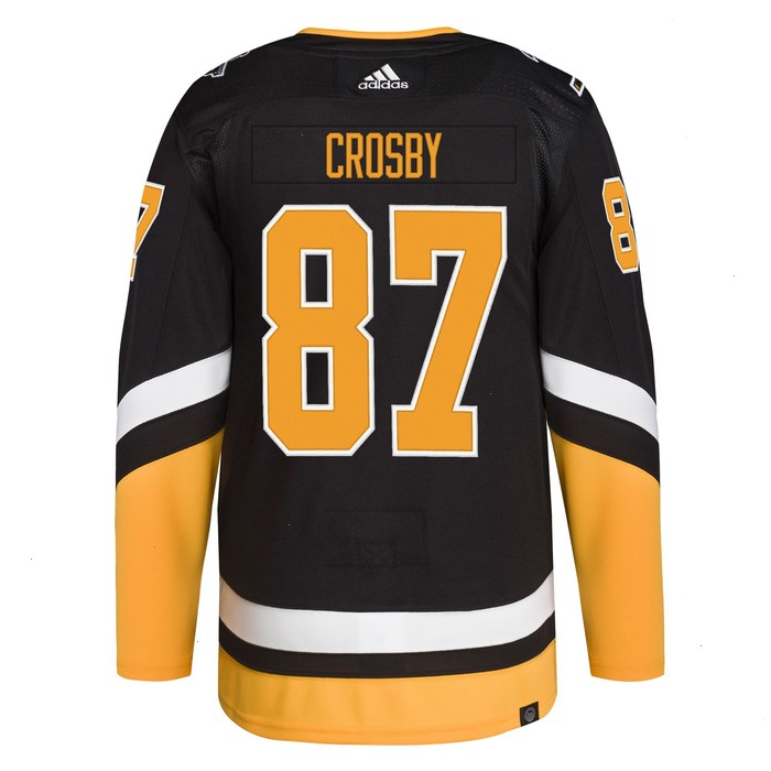 Sidney Crosby Pittsburgh Penguins adidas Alternate Primegreen Authentic Pro Player Jersey - Black