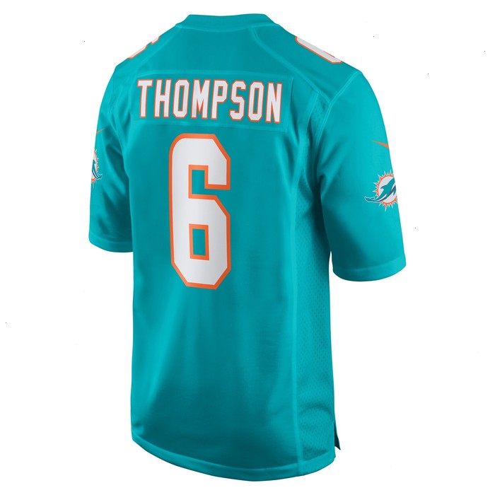 Skylar Thompson Miami Dolphins Nike Team Game Jersey - Aqua