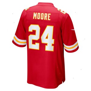 Skyy Moore Kansas City Chiefs Nike Game Player Jersey - Red