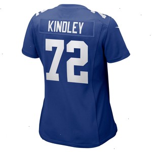 Solomon Kindley New York Giants Nike Women's Home Game Player Jersey - Royal