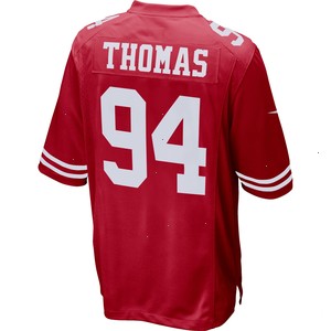 Solomon Thomas San Francisco 49ers Nike Player Game Jersey - Scarlet