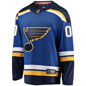 St. Louis Blues Fanatics Branded Home Breakaway Custom Jersey - Blue