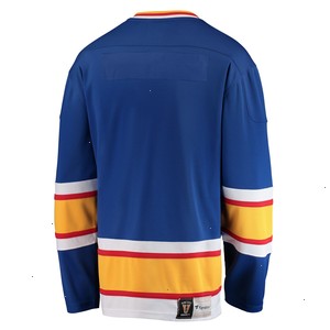 St. Louis Blues Fanatics Branded Premier Breakaway Heritage Blank Jersey - Blue