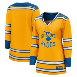 St. Louis Blues Fanatics Branded Women's Special Edition 2.0 Breakaway Blank Jersey - Yellow