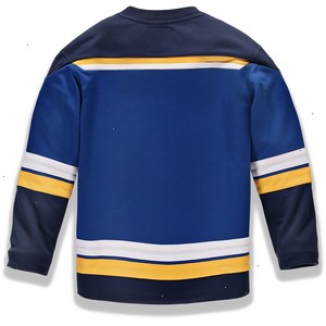 St. Louis Blues Fanatics Branded Youth Home Replica Blank Jersey - Blue