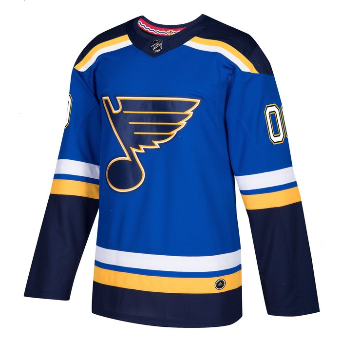 St. Louis Blues adidas Authentic Custom Jersey - Blue