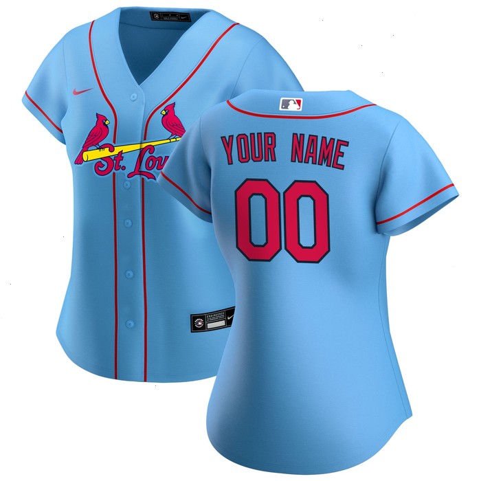 St. Louis Cardinals Nike Women's Alternate Replica Custom Jersey - Blue