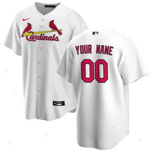 St. Louis Cardinals Nike Youth Home Replica Custom Jersey - White