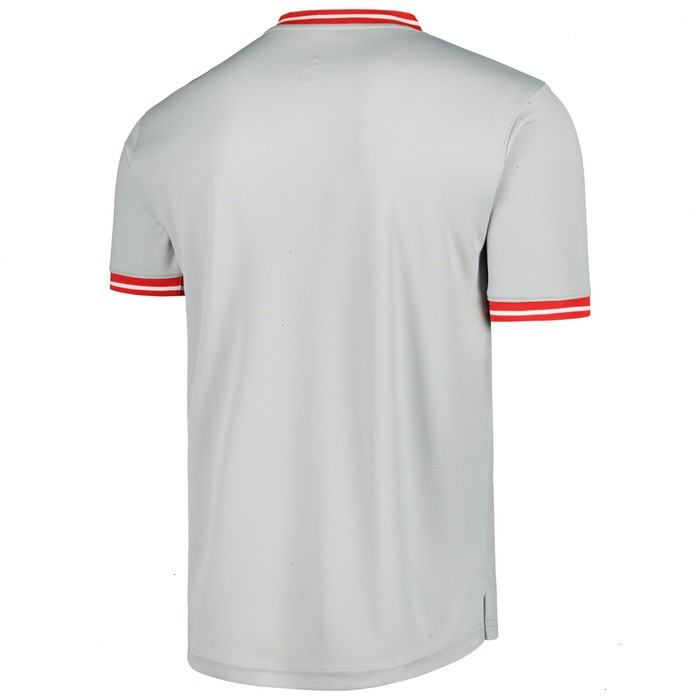 St. Louis Cardinals V-Neck Jersey - Gray