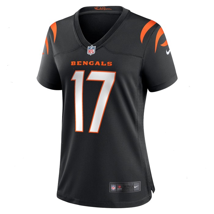 Stanley Morgan Cincinnati Bengals Women's Nike Player Game Jersey - Black