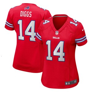 Stefon Diggs Buffalo Bills Nike Women's Player Jersey - Red