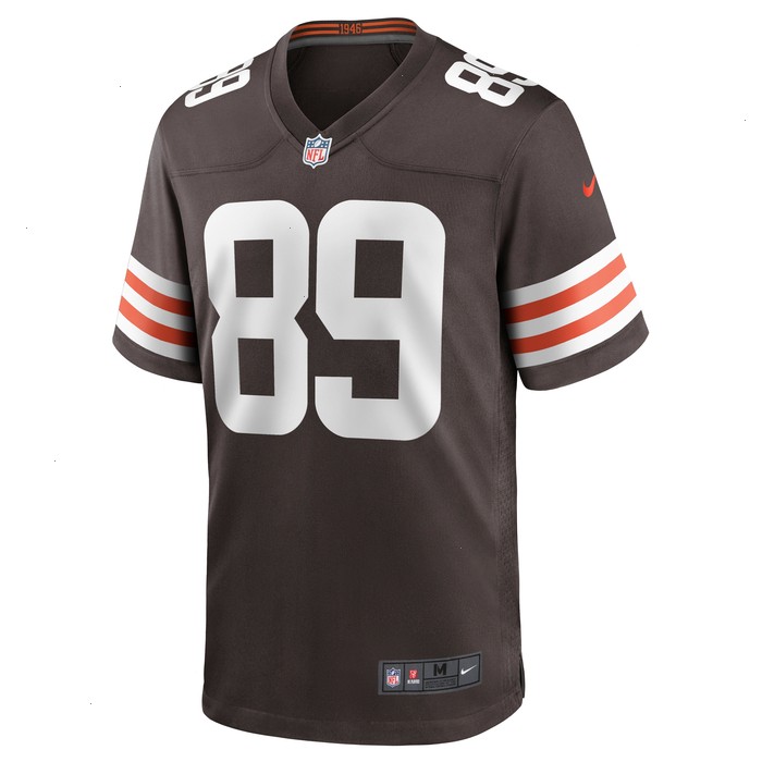 Stephen Carlson Cleveland Browns Nike Game Jersey - Brown