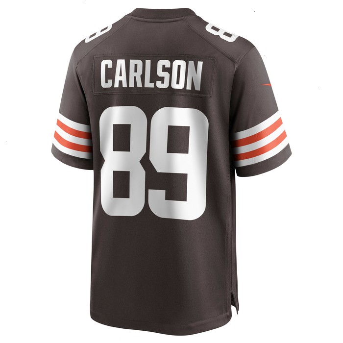 Stephen Carlson Cleveland Browns Nike Game Jersey - Brown