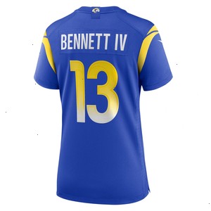 Stetson Bennett Los Angeles Rams Nike Women's Team Game Jersey - Royal