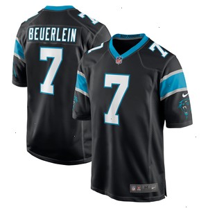 Steve Beuerlein Carolina Panthers Nike Retired Player Jersey - Black