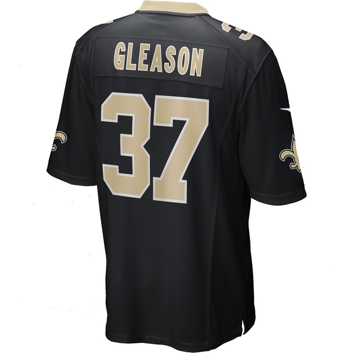 Steve Gleason New Orleans Saints Nike Game Retired Player Jersey - Black